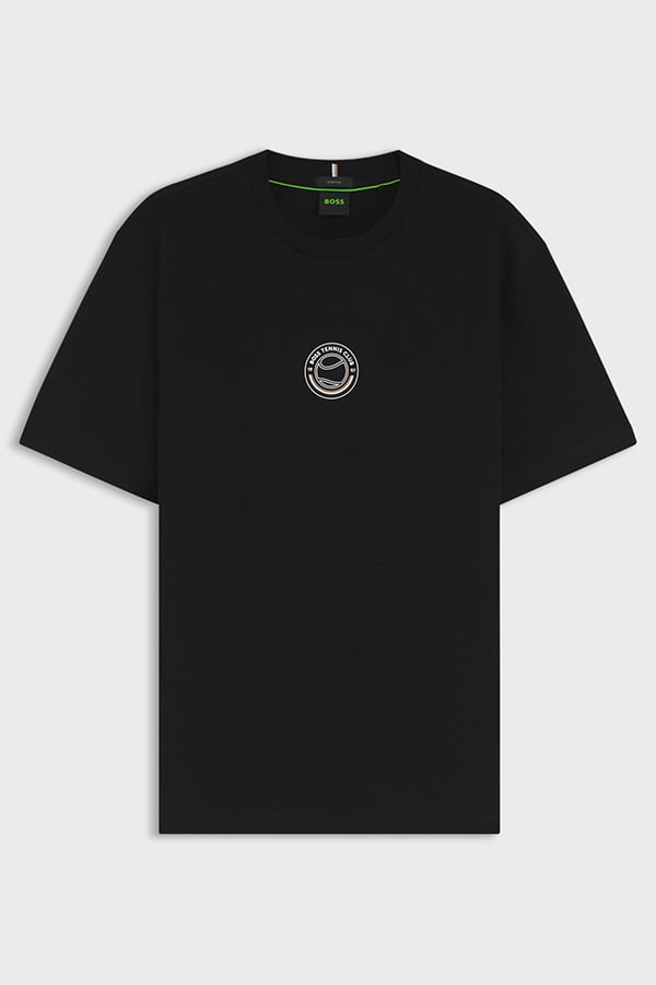 ΜΠΛΟΥΖΑ T-SHIRT BOSS - 001 ΜΑΥΡΟ